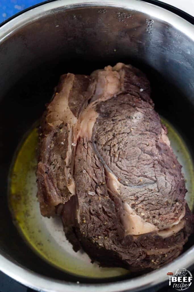 Prime Rib In Insta Pot Recipe / Easy Garlic Herb Prime Rib Recipe : I have found that reheating ...