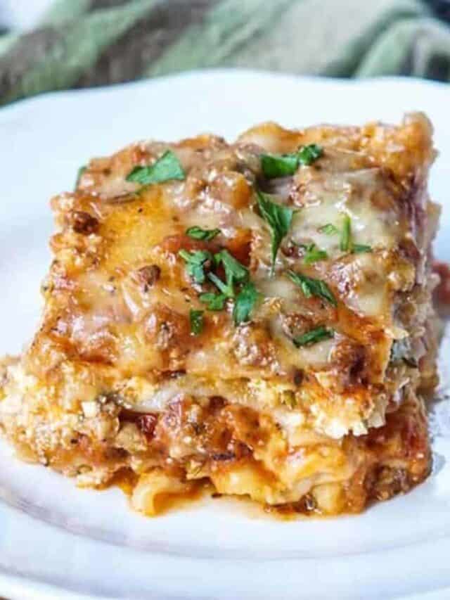 Best Lasagna in the Crockpot