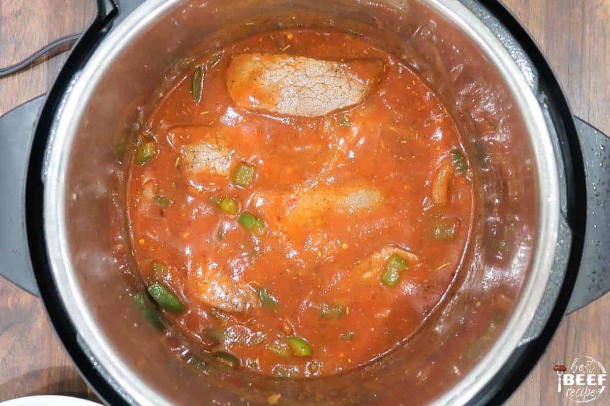 Instant Pot Steak Pizzaiola Recipe Best Beef Recipes