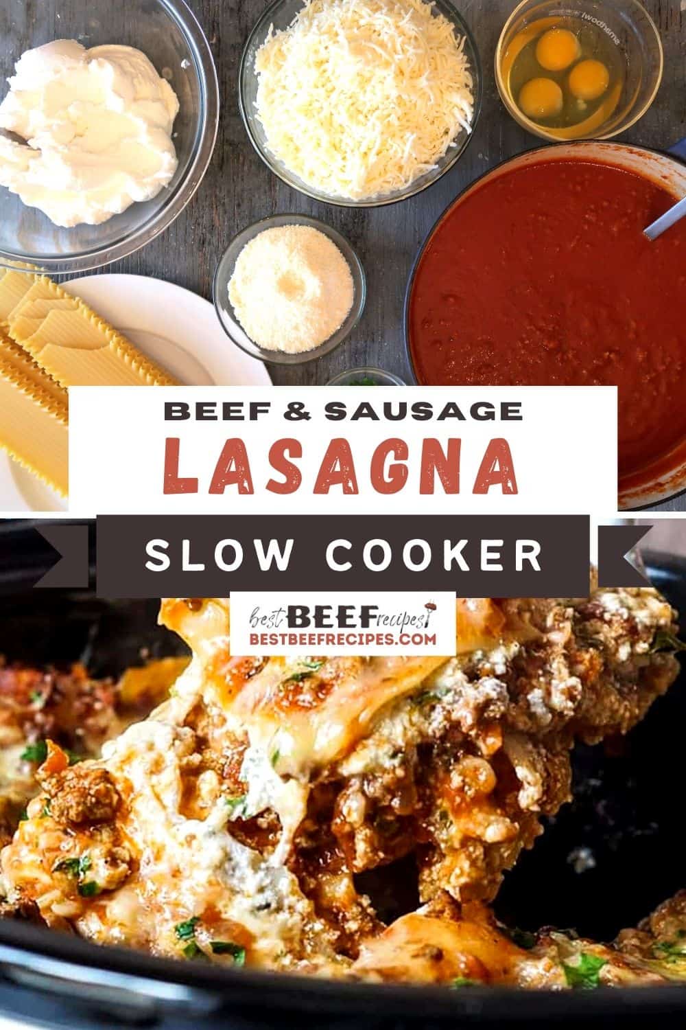 Best Crockpot Lasagna Best Beef Recipes