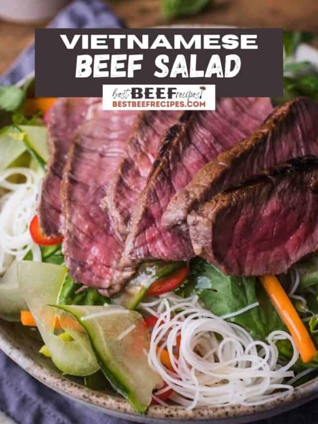 Tasty Vietnamese Beef Salad