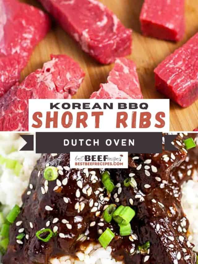 Juicy Korean Beef Short Ribs