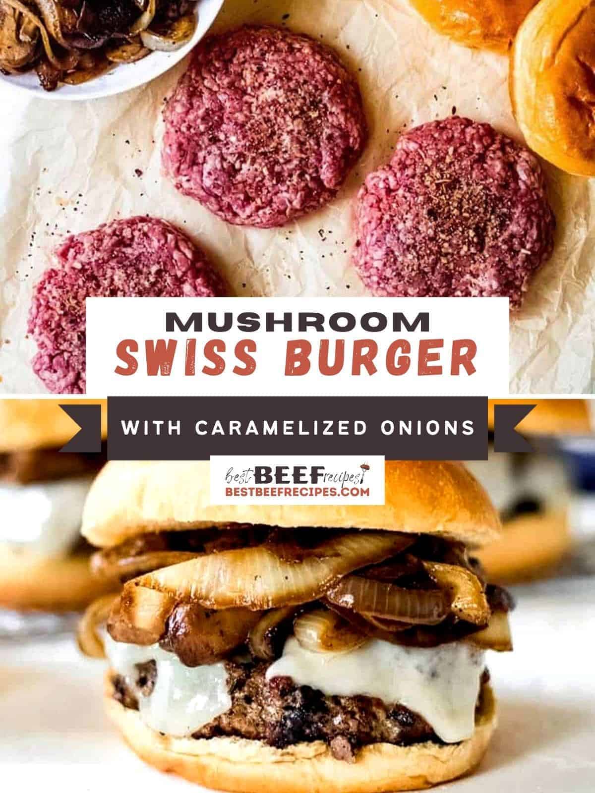 mushroom swiss burger cover image