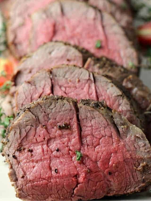 Garlic and Thyme Whole Beef Tenderloin