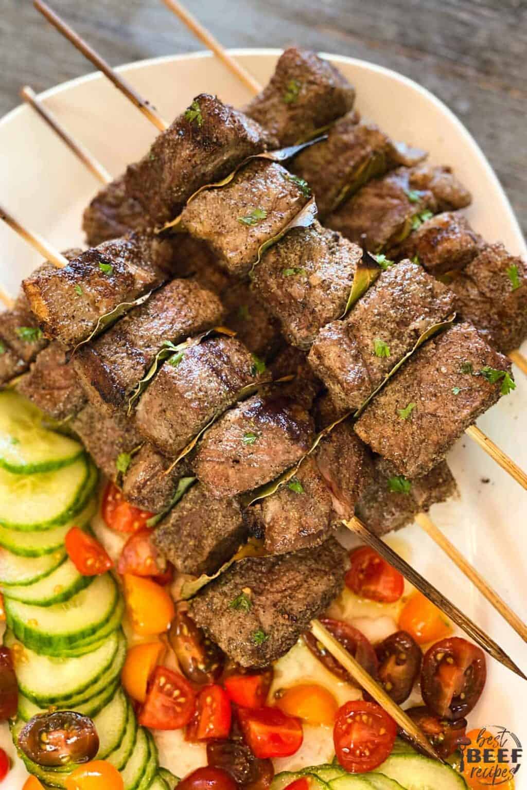 Easy Beef Kabobs on the Grill | Best Beef Recipes