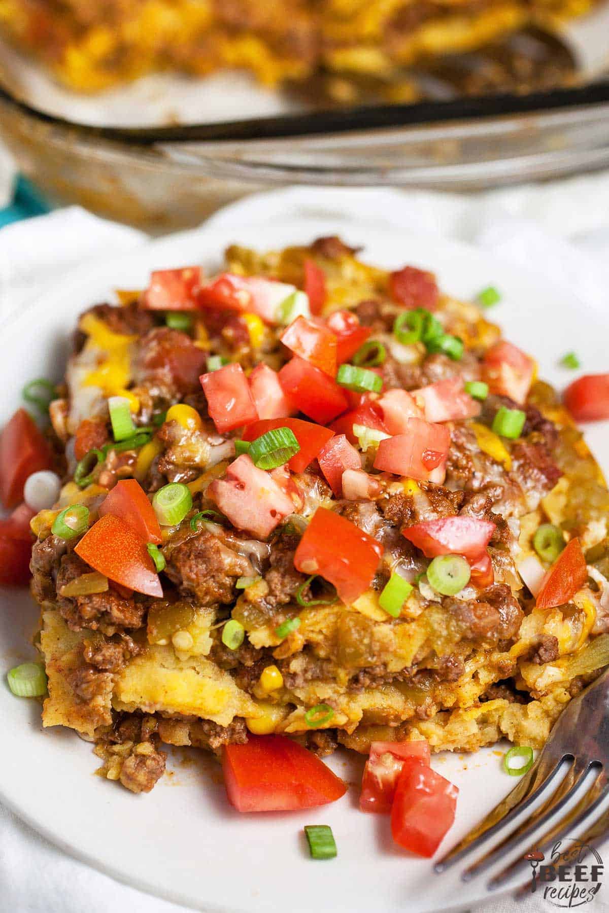 Easy Mexican Ground Beef Casserole - Best Beef Recipes