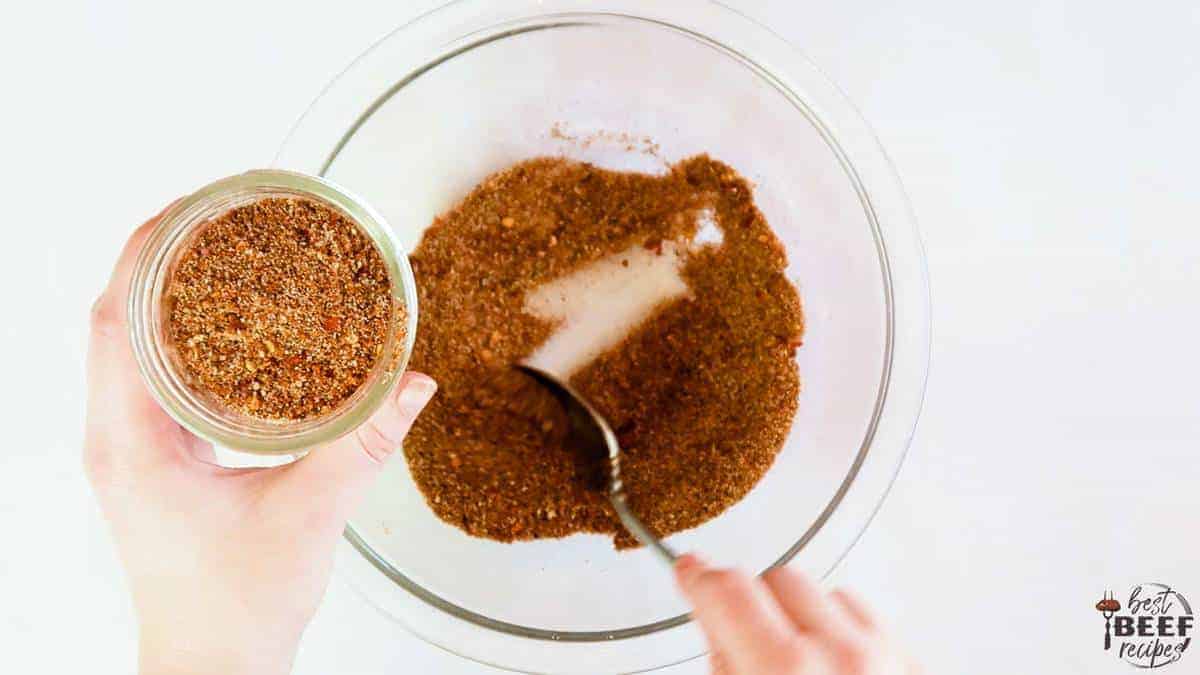 BEST Steak Seasoning Recipe (EASY Steakhouse Steak Rub!)