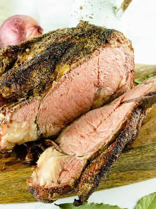 The Best Smoked Prime Rib Ever