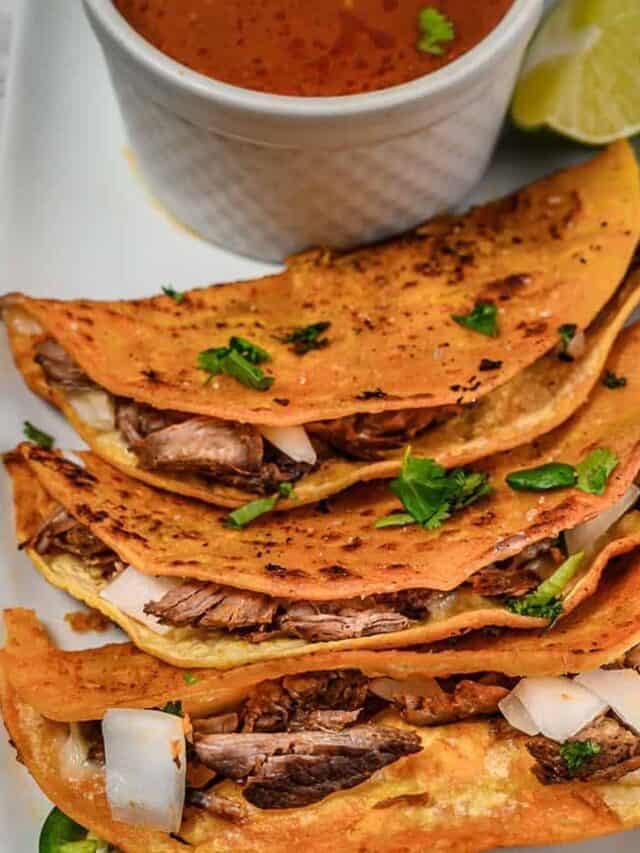 Amazing Quesabirria Tacos