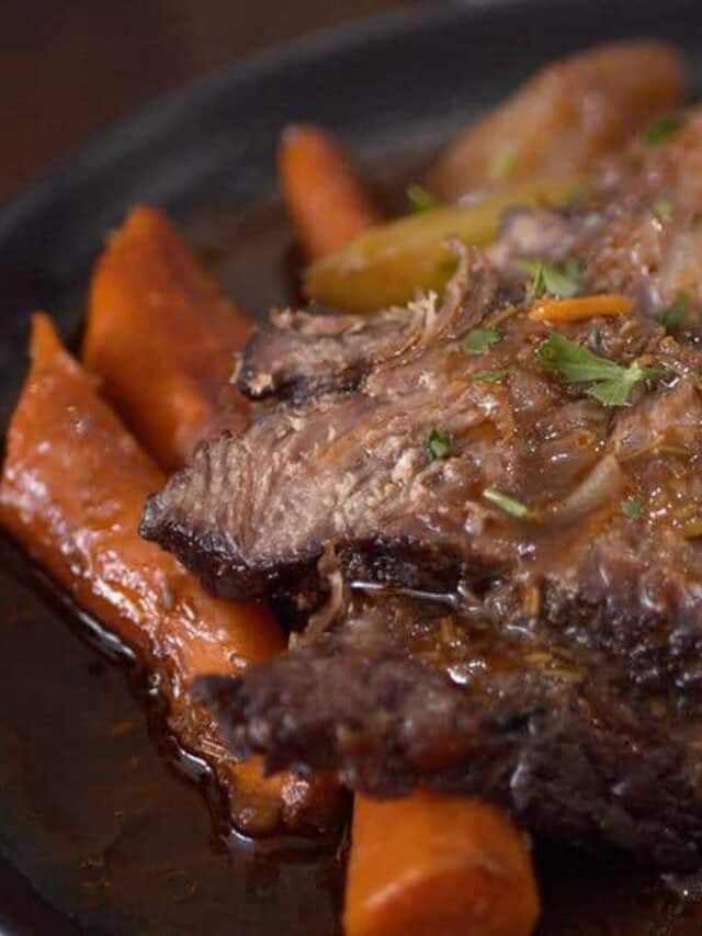 The Best Oven Baked Chuck Roast