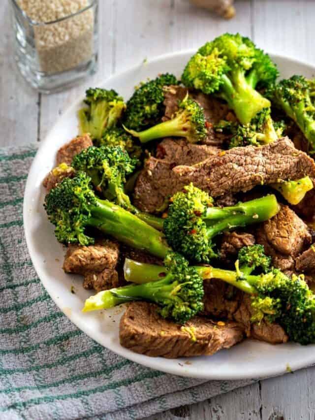 The Best Keto Beef and Broccoli
