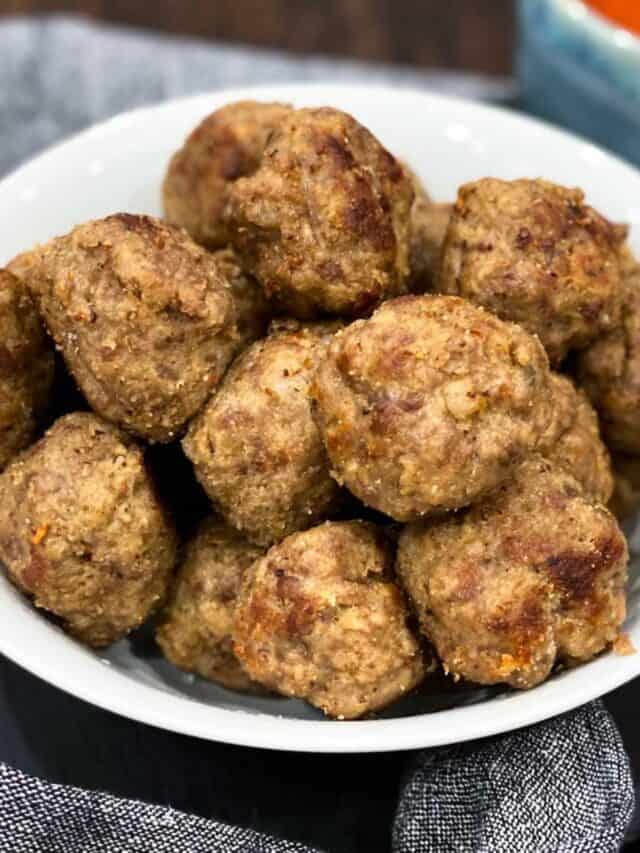 Crispy Air Fryer Meatballs
