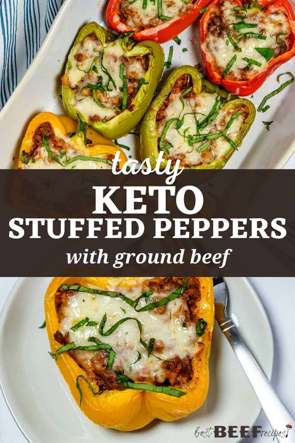 Keto Stuffed Peppers Best Beef Recipes