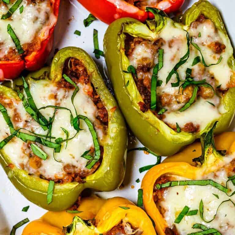 Stuffed Bell Peppers with Ground Beef Best Beef Recipes