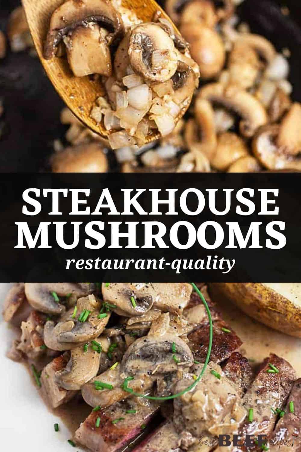 Steakhouse Mushrooms and Onions | Best Beef Recipes