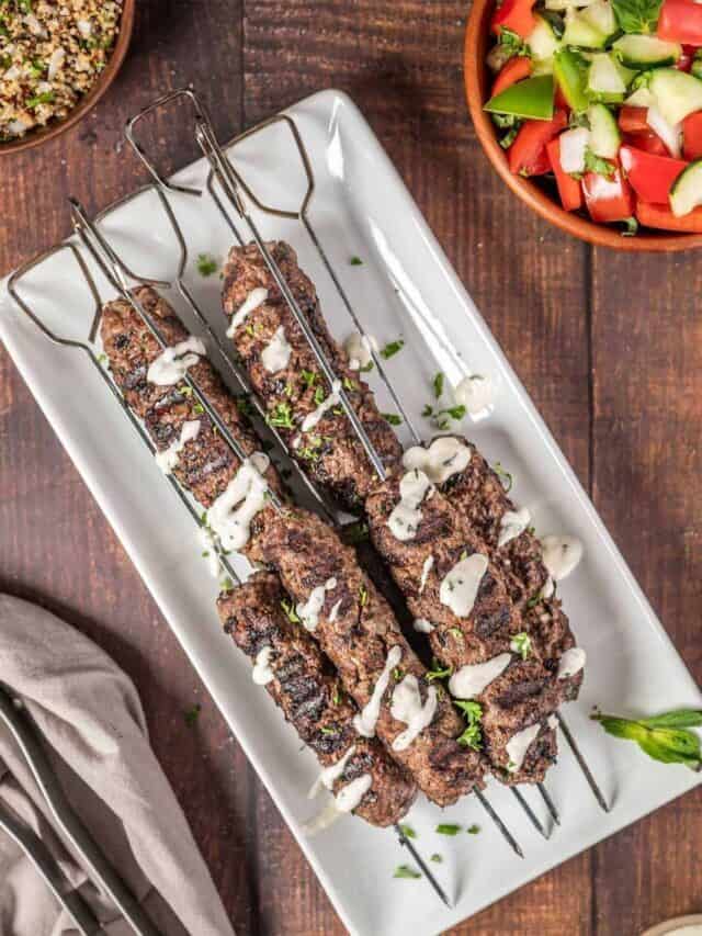 Delicious Beef Kofta Kabobs for Labor Day