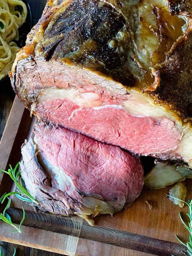 Slow Cooked Prime Rib at the Perfect Temperature