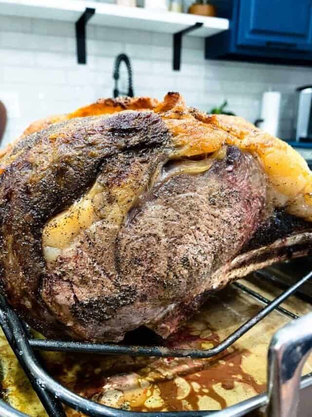 Best Ever Slow Roasted Prime Rib