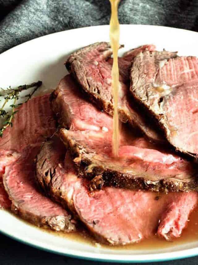 How to Make Au Jus for Prime Rib