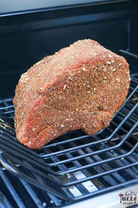 prime rib on the grill