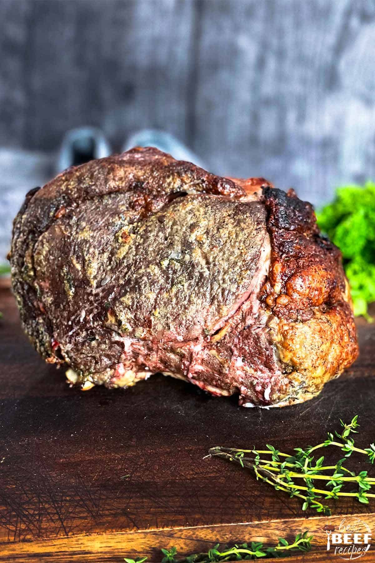 Sous Vide Prime Rib {Incredibly Tender + Juicy} - crave the good