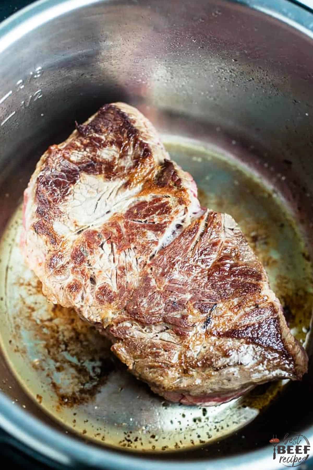 Searing pot roast in the instant pot