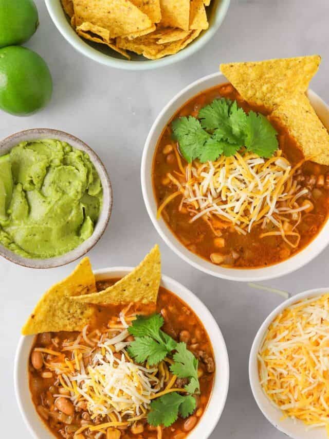 How to Make Beef Taco Soup