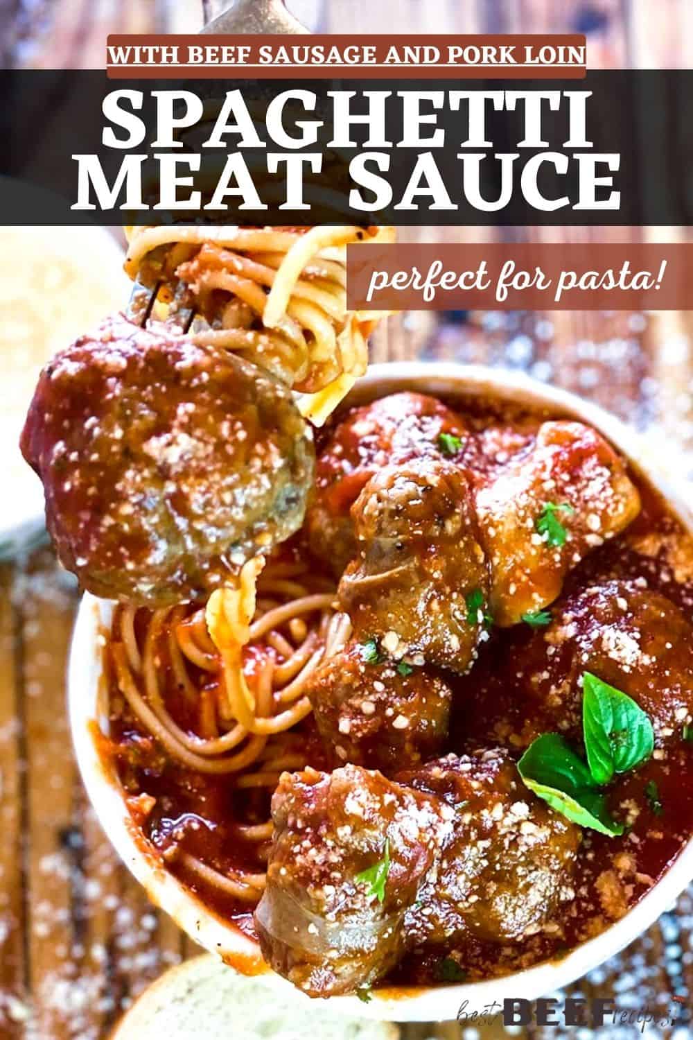 Best Spaghetti Meat Sauce Recipe Best Beef Recipes