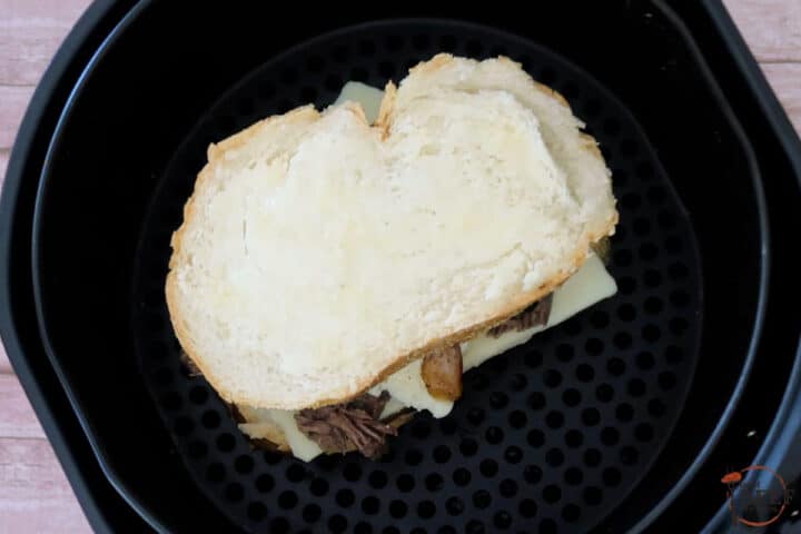 pot roast sandwich in the air fryer