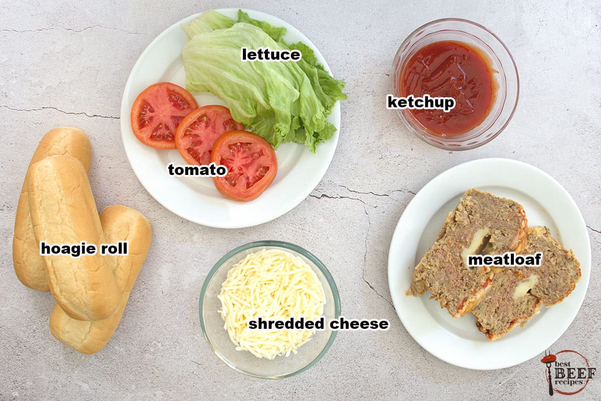 meatloaf sandwich ingredients