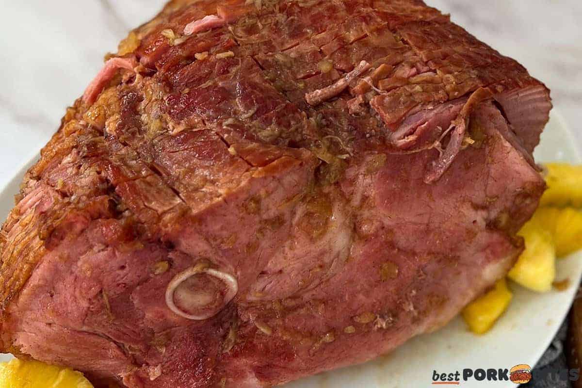 baked pineapple ham without the rings