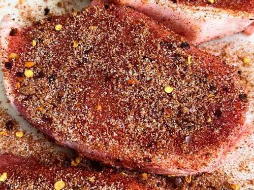 Seasoning for clearance pork chops